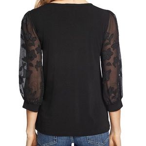 CeCe Black 3/4 Sleeve Rop